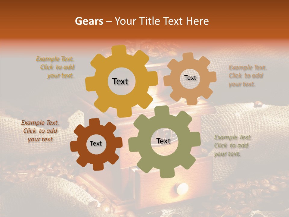 Coffee Store PowerPoint Template