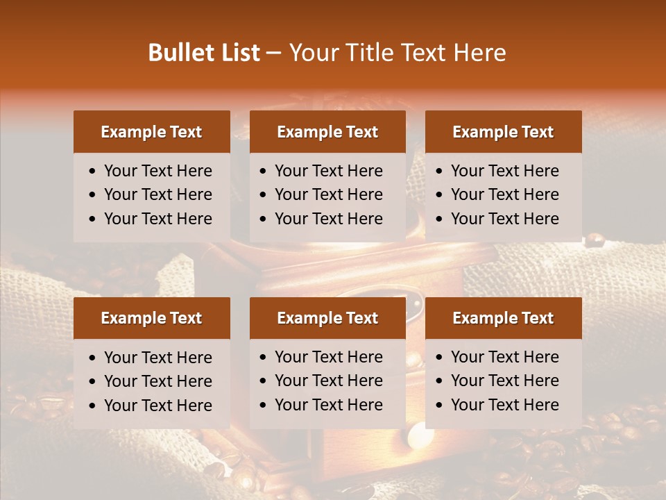 Coffee Store PowerPoint Template