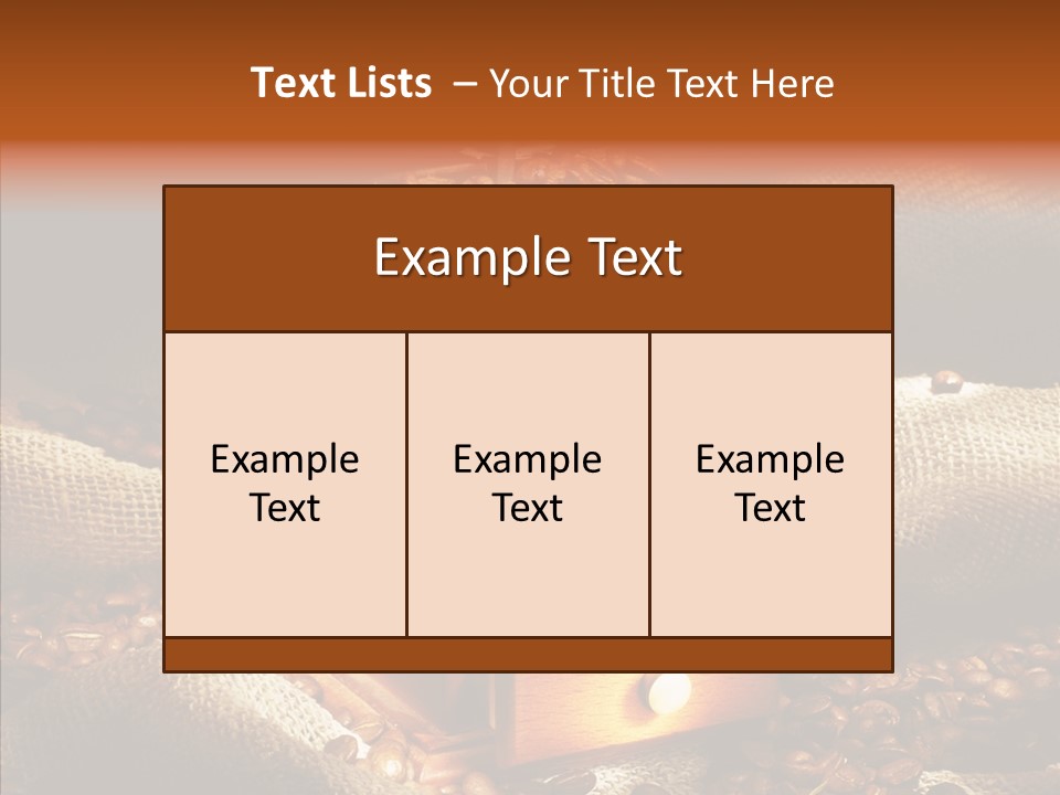 Coffee Store PowerPoint Template