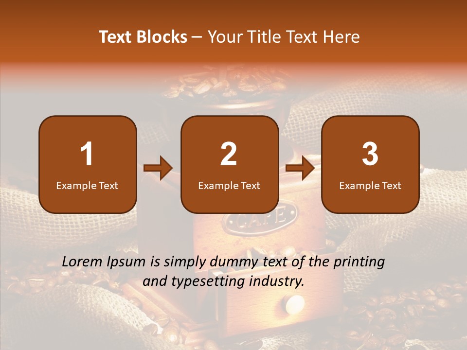 Coffee Store PowerPoint Template