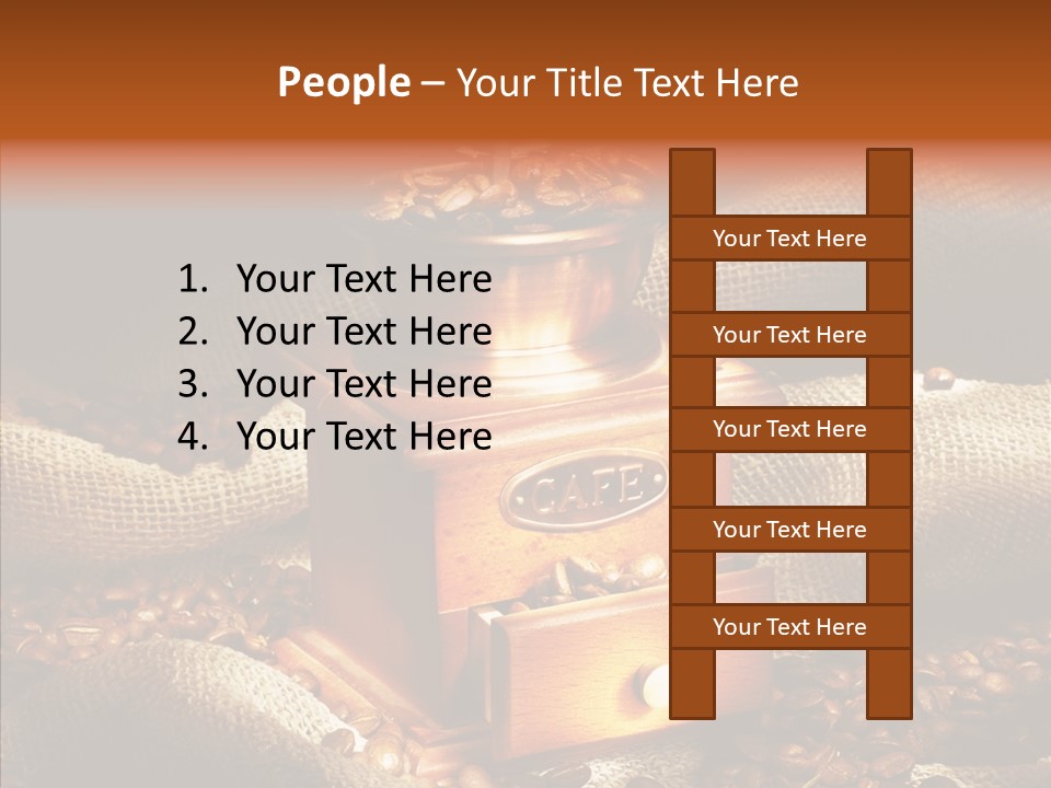 Coffee Store PowerPoint Template
