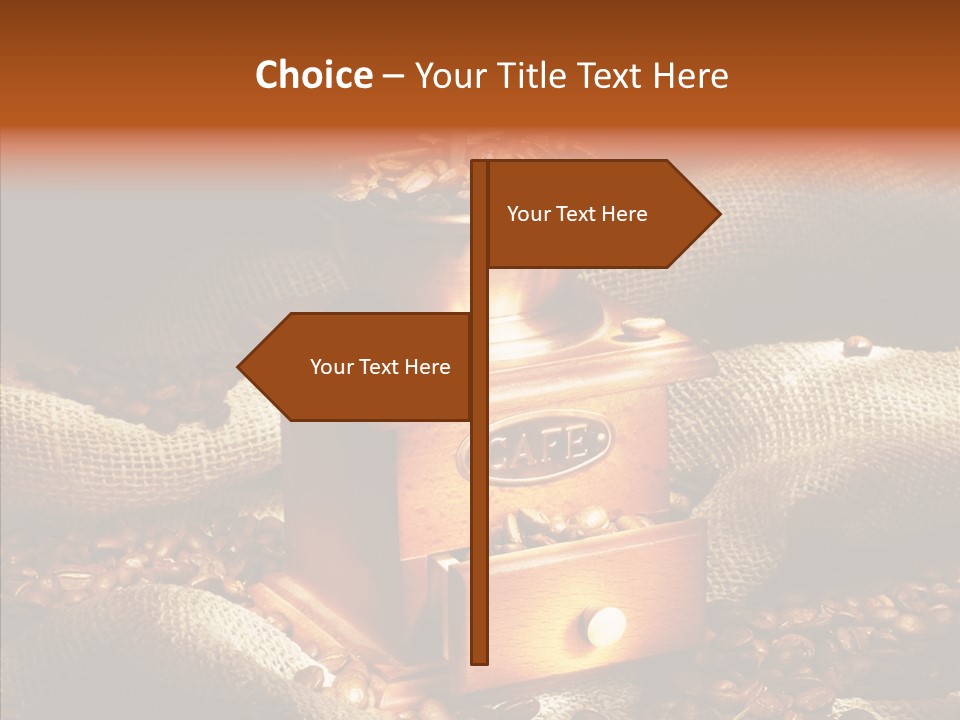 Coffee Store PowerPoint Template