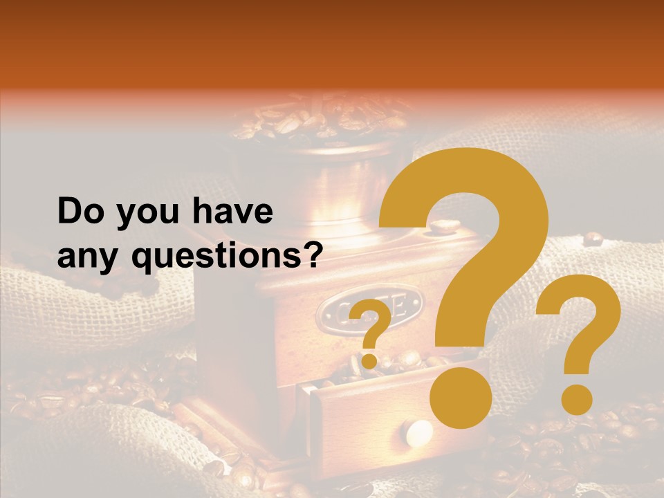 Coffee Store PowerPoint Template