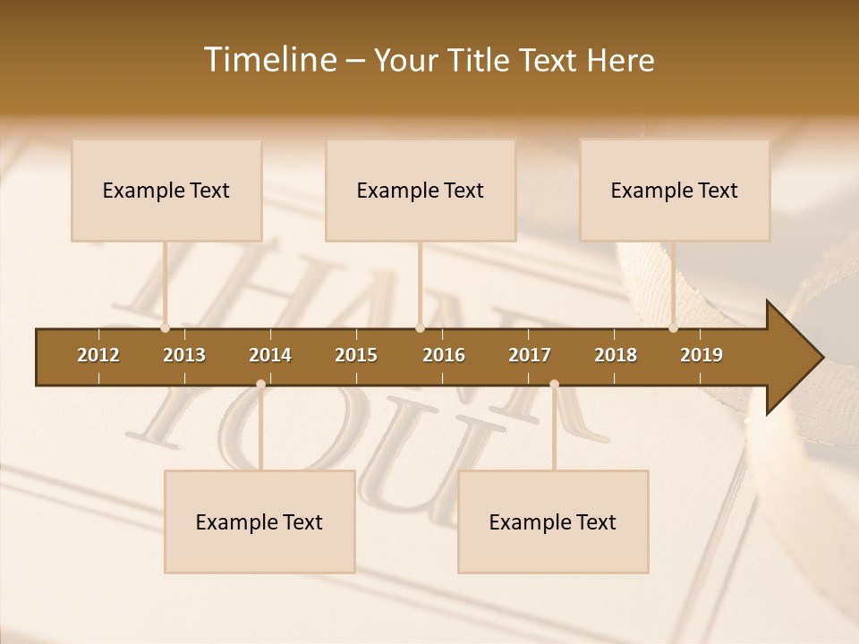 Thank You Note PowerPoint Template