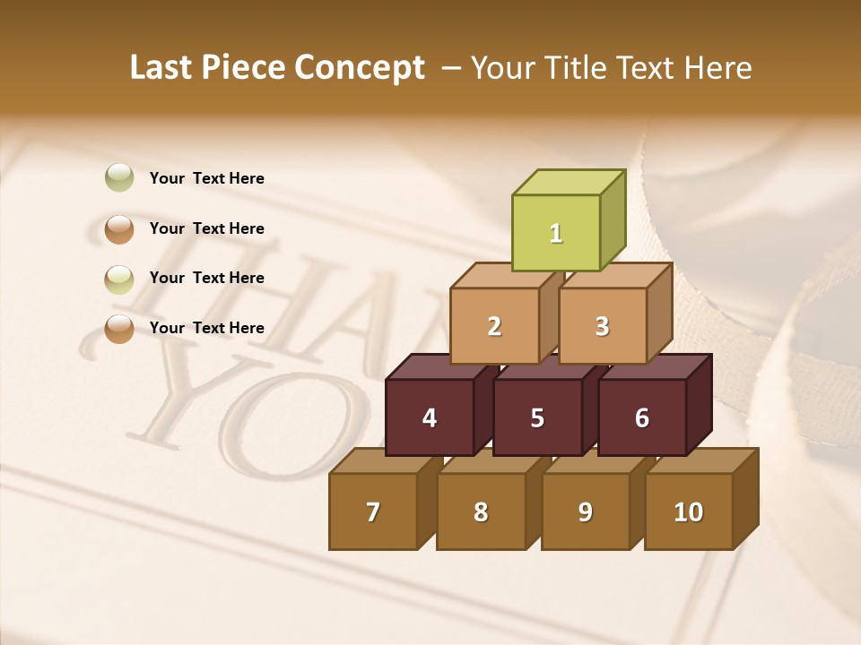 Thank You Note PowerPoint Template