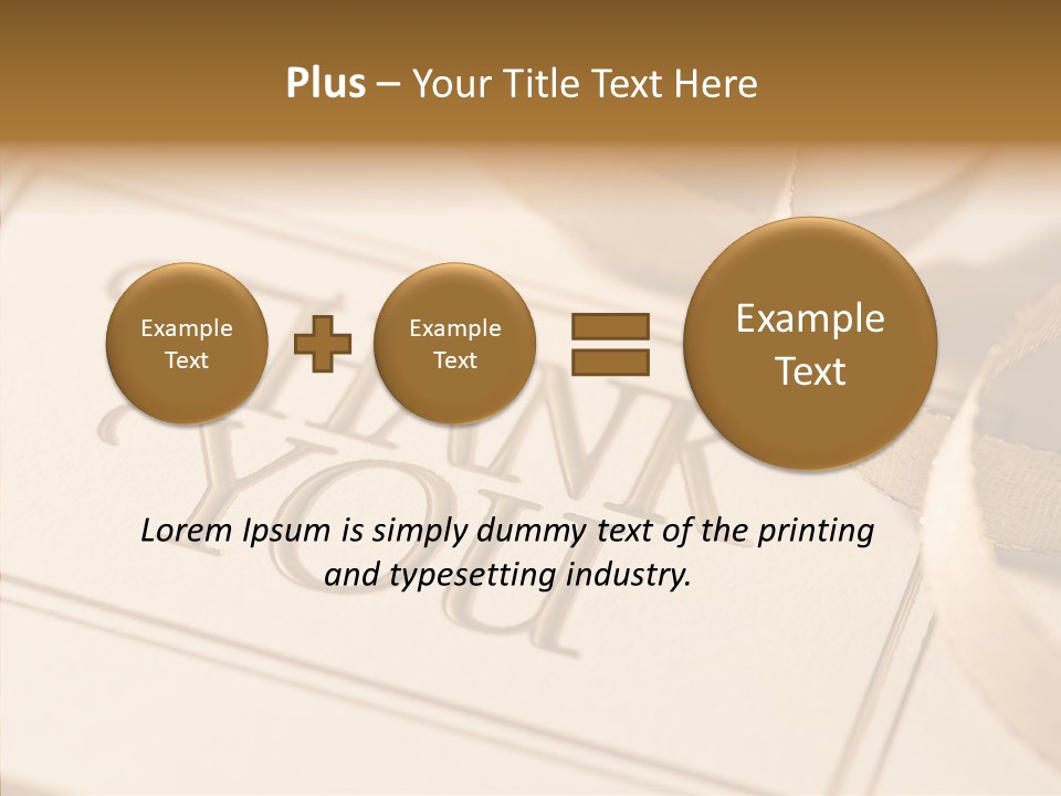 Thank You Note PowerPoint Template