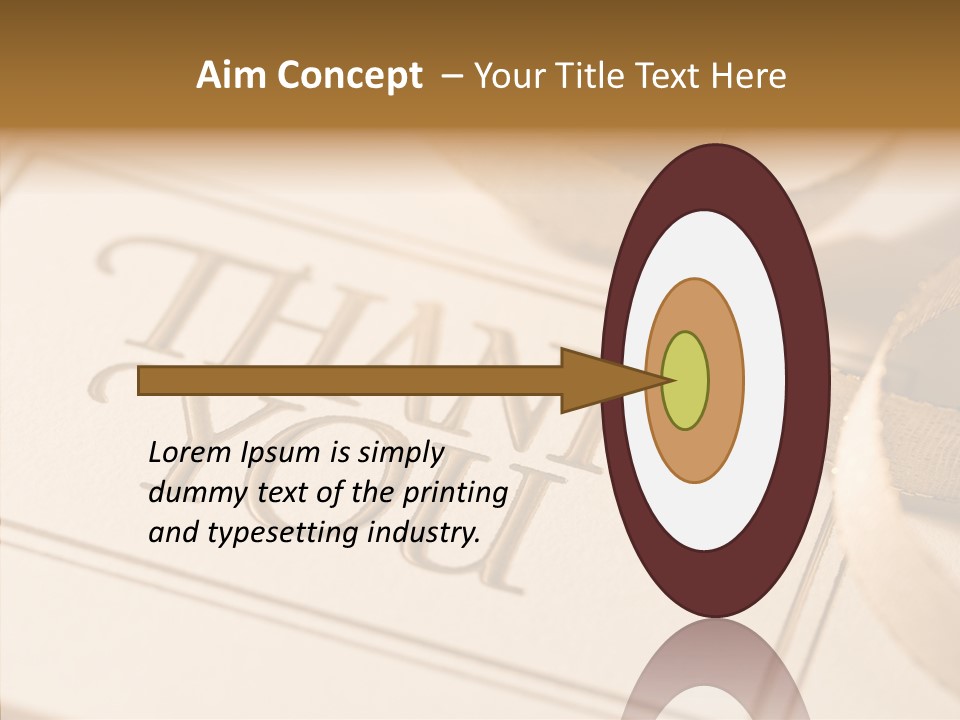 Thank You Note PowerPoint Template