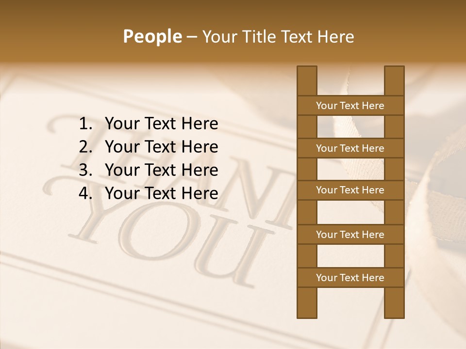 Thank You Note PowerPoint Template