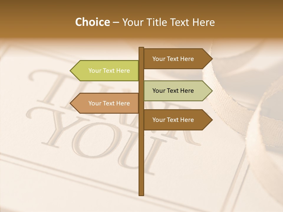 Thank You Note PowerPoint Template