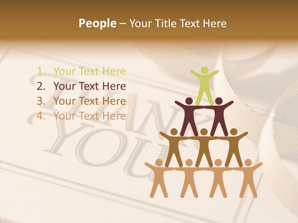 Thank You Note PowerPoint Template