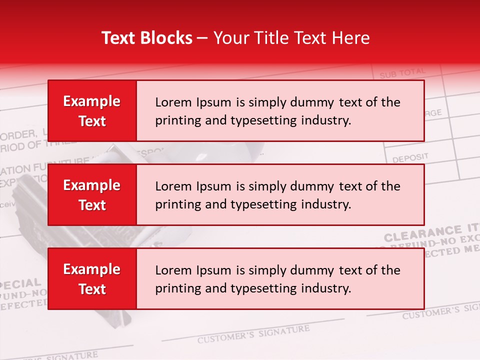 Card Month Date PowerPoint Template