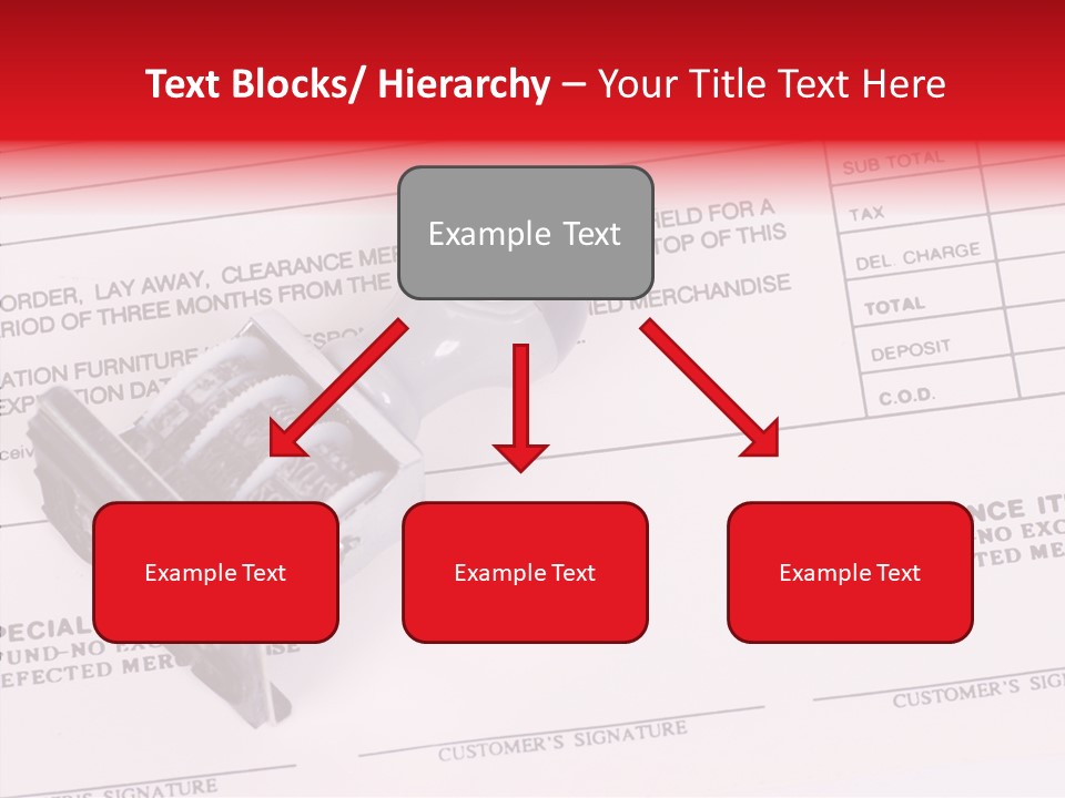 Card Month Date PowerPoint Template