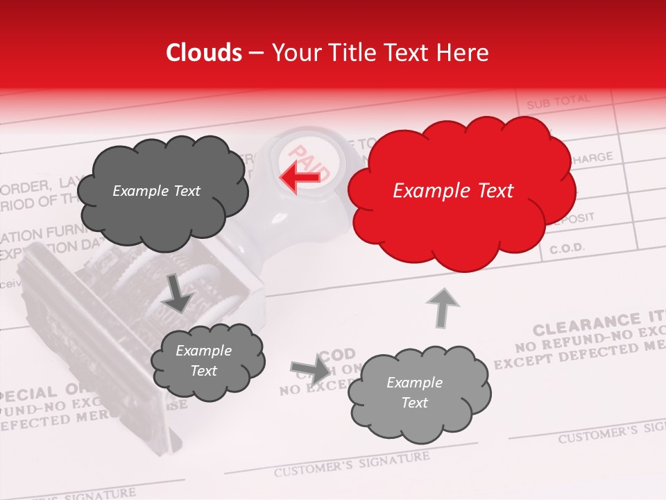 Card Month Date PowerPoint Template