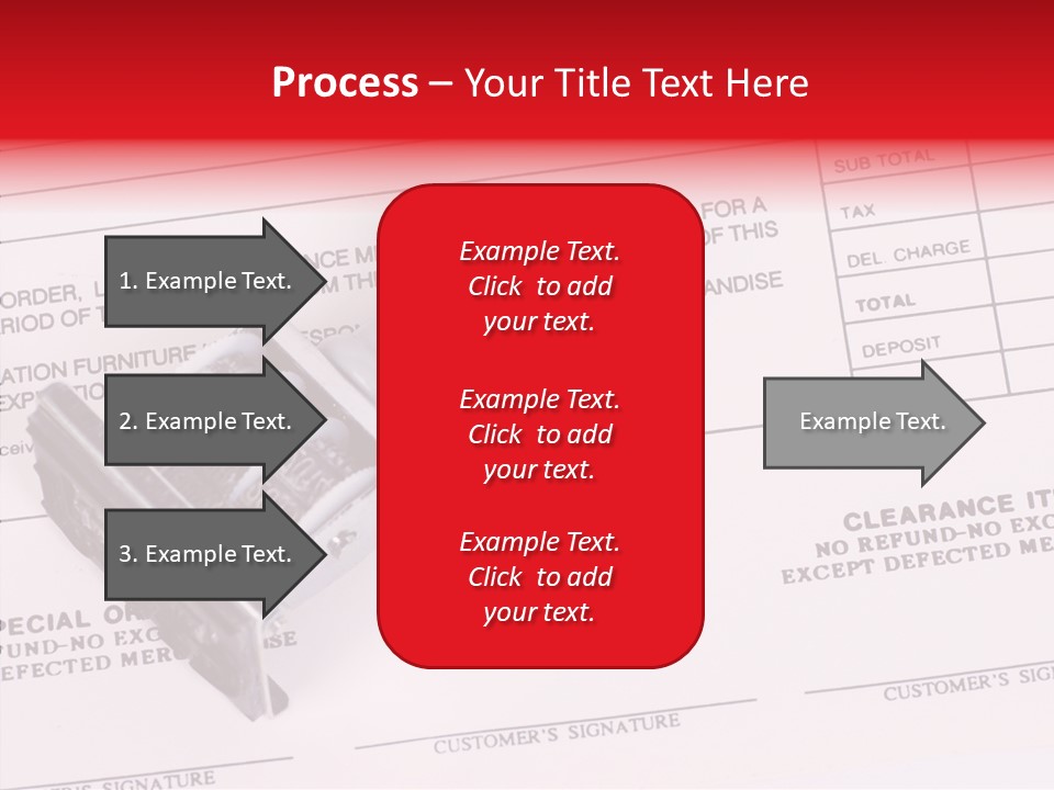 Card Month Date PowerPoint Template