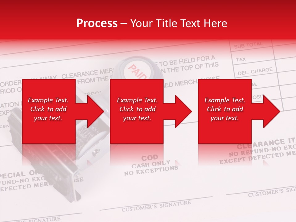 Card Month Date PowerPoint Template