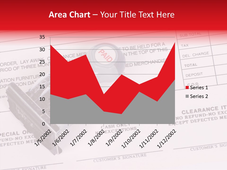 Card Month Date PowerPoint Template