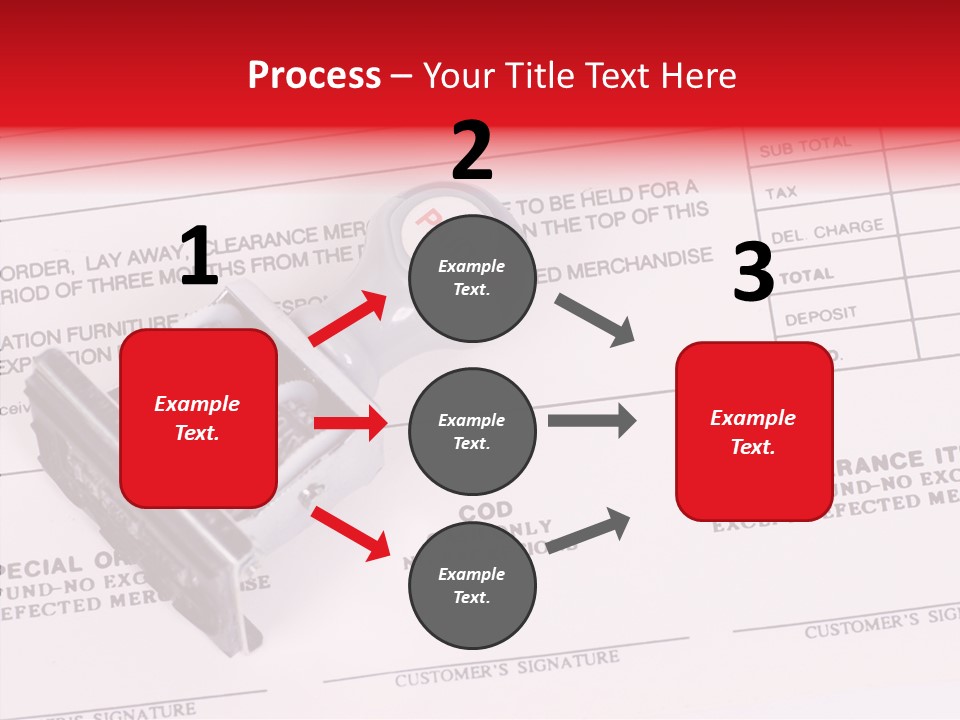 Card Month Date PowerPoint Template