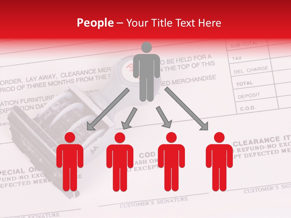 Card Month Date PowerPoint Template