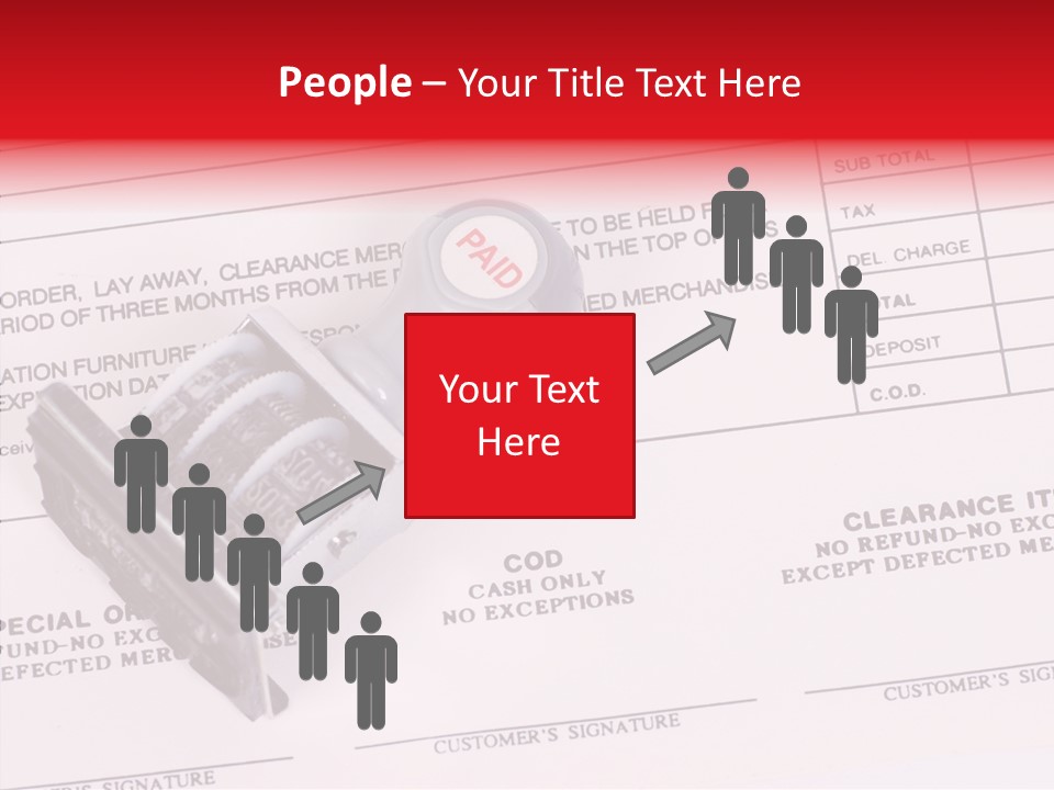 Card Month Date PowerPoint Template