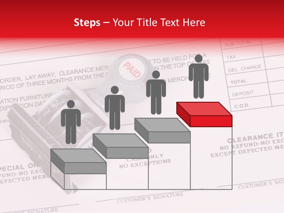 Card Month Date PowerPoint Template