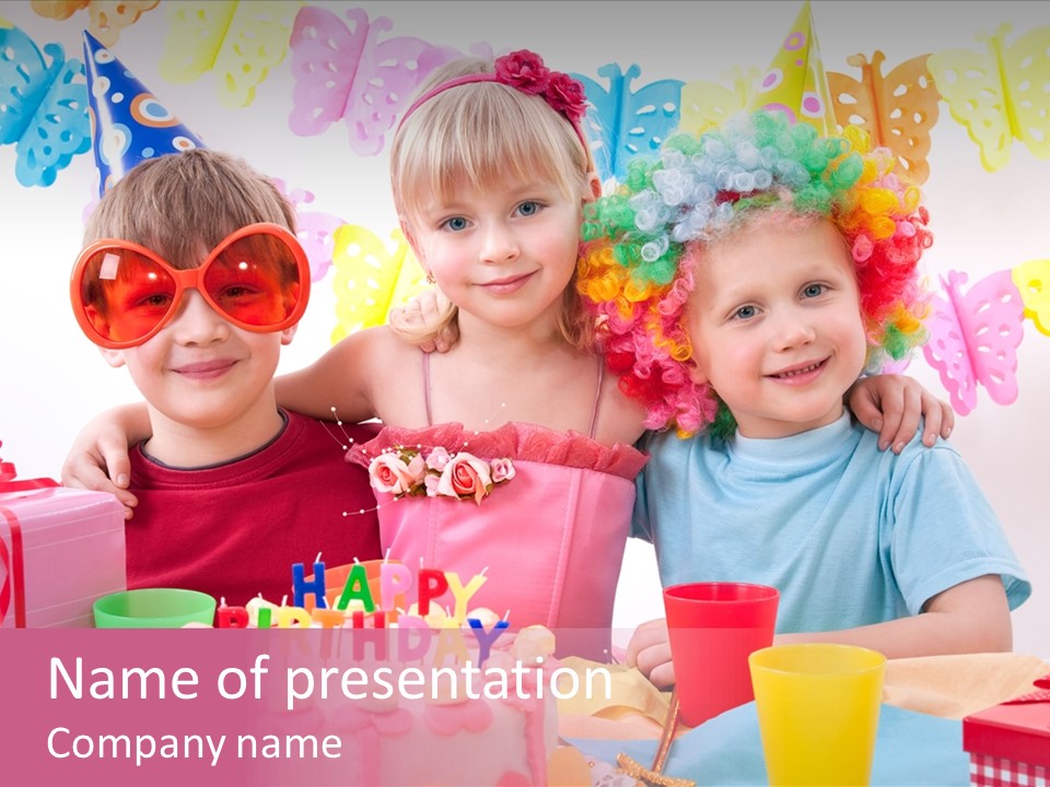 Kids Birthday PowerPoint Template