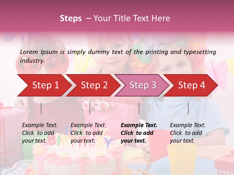 Kids Birthday PowerPoint Template