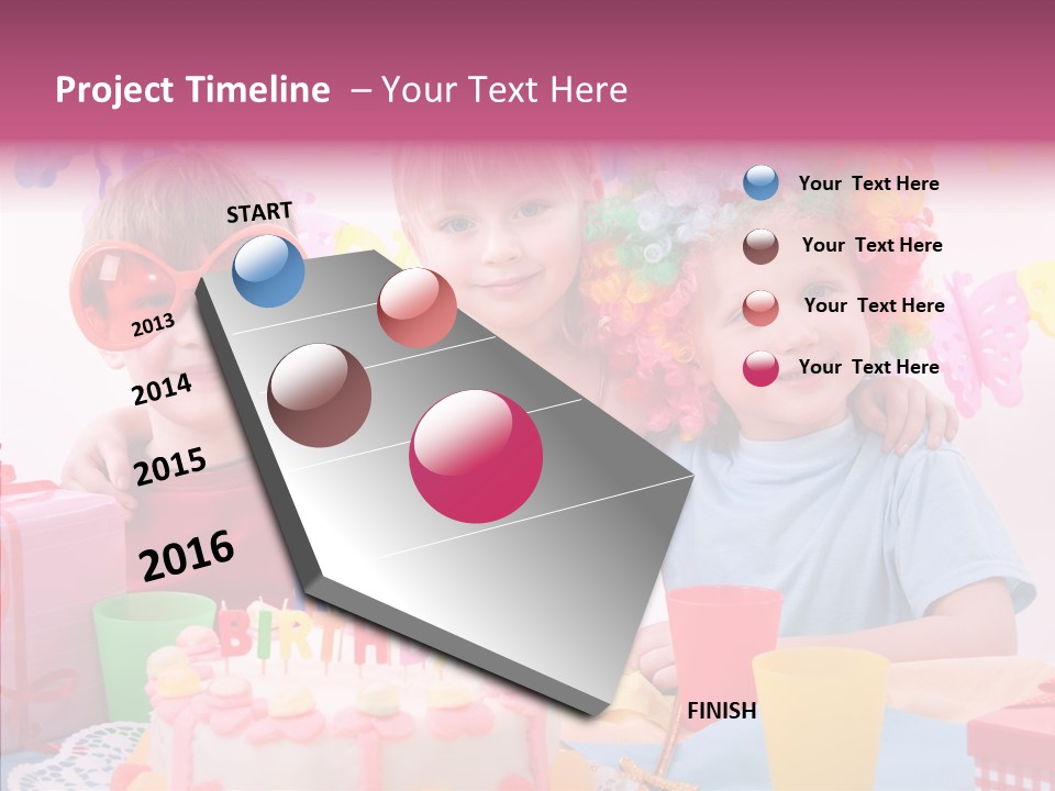 Kids Birthday PowerPoint Template