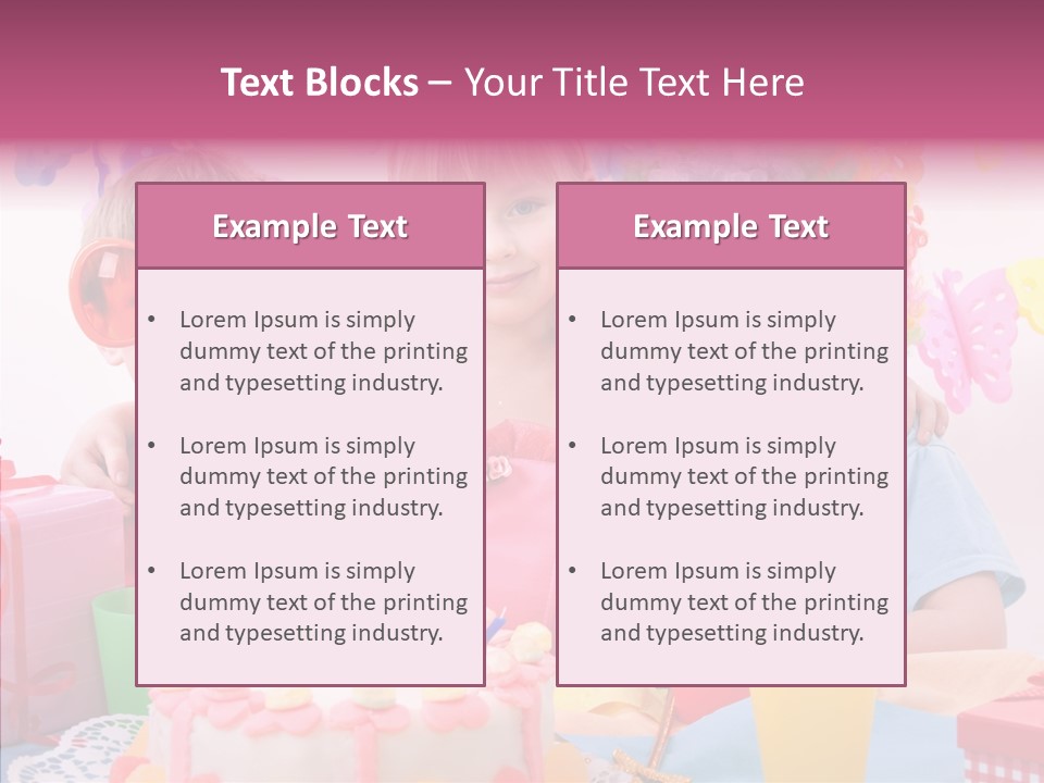 Kids Birthday PowerPoint Template