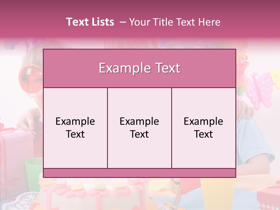 Kids Birthday PowerPoint Template