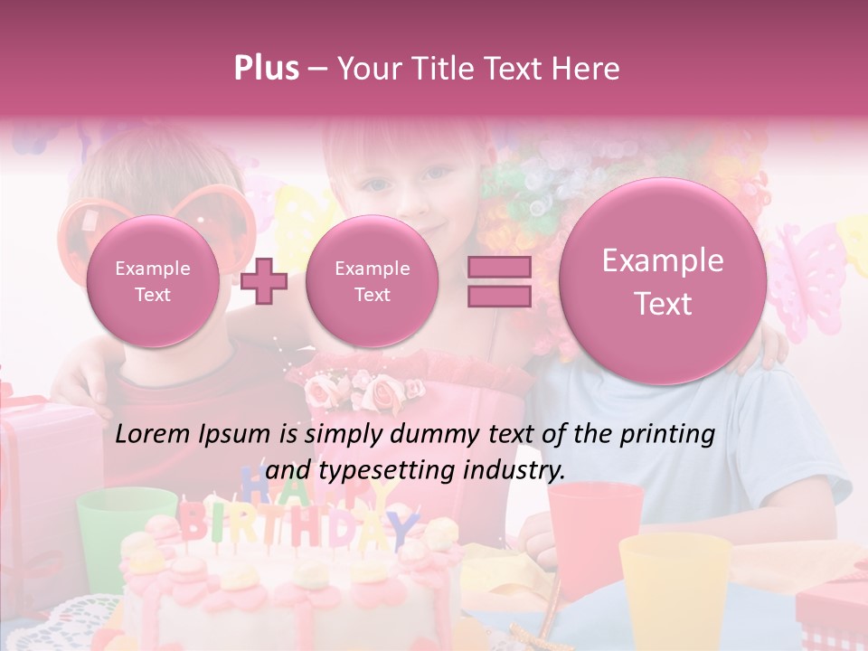 Kids Birthday PowerPoint Template