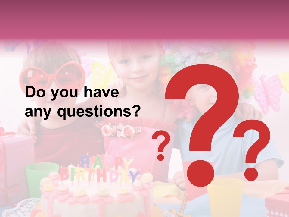 Kids Birthday PowerPoint Template