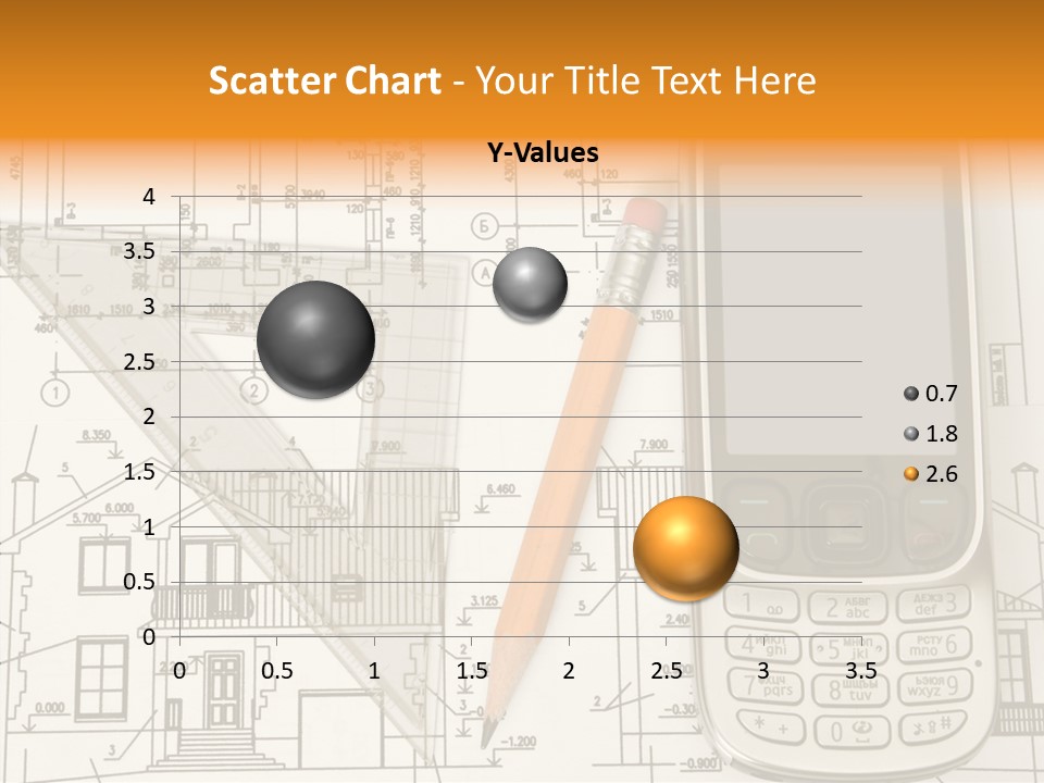 Paperwork Pen Calculator PowerPoint Template
