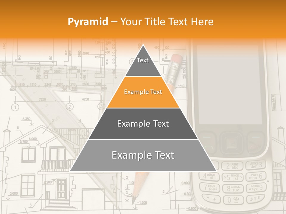 Paperwork Pen Calculator PowerPoint Template