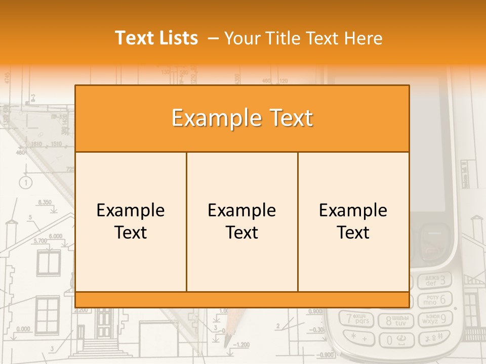 Paperwork Pen Calculator PowerPoint Template