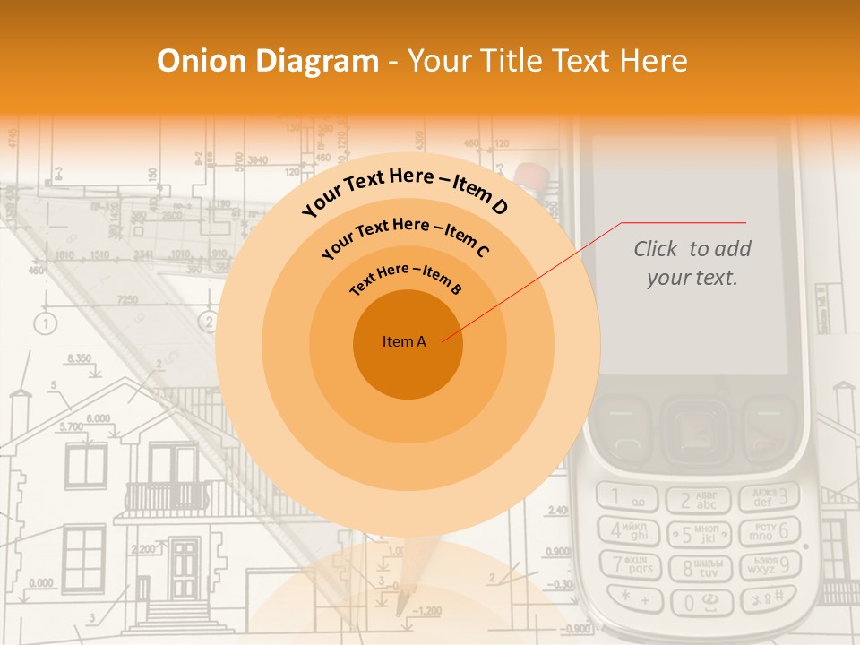 Paperwork Pen Calculator PowerPoint Template