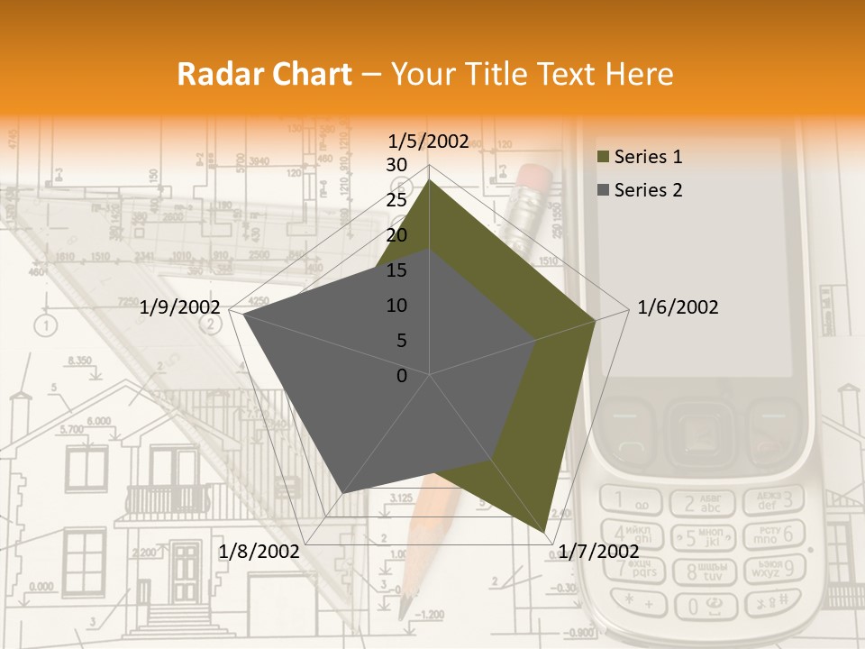 Paperwork Pen Calculator PowerPoint Template