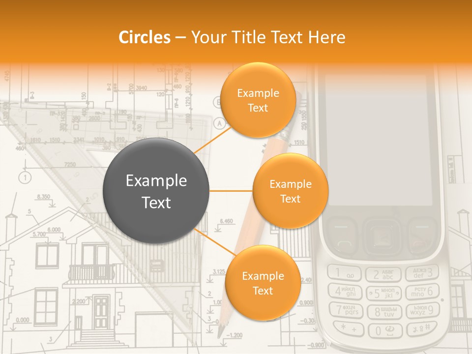 Paperwork Pen Calculator PowerPoint Template