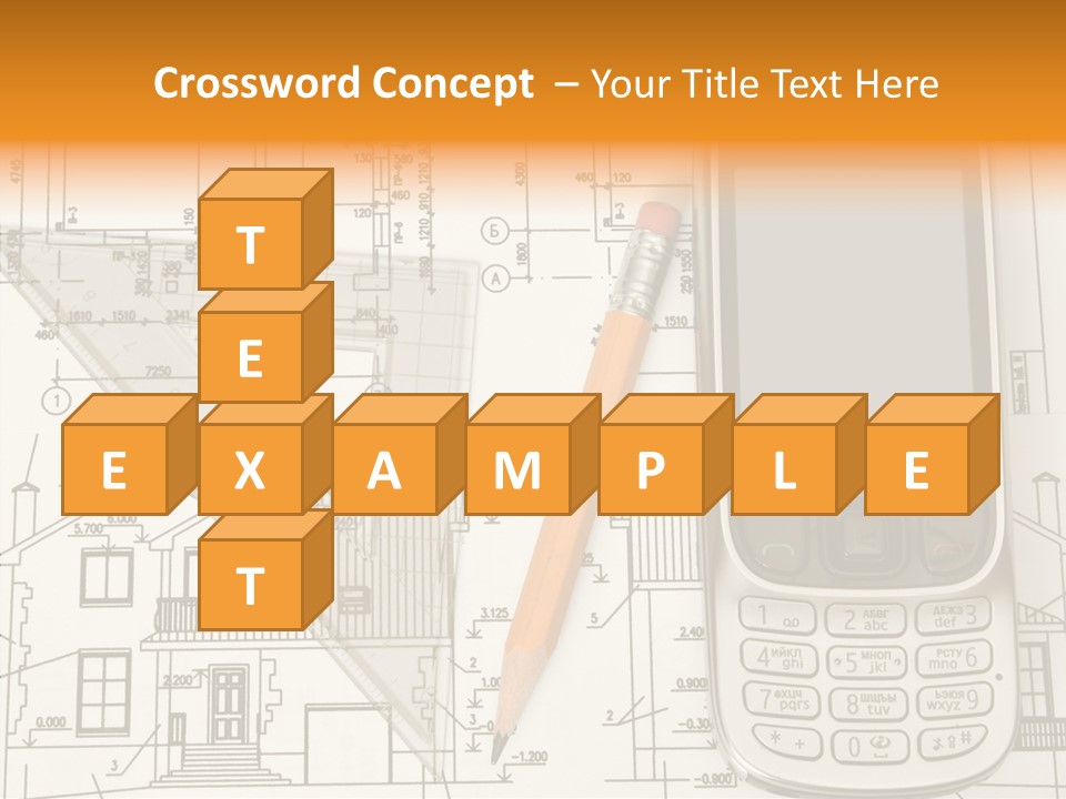 Paperwork Pen Calculator PowerPoint Template