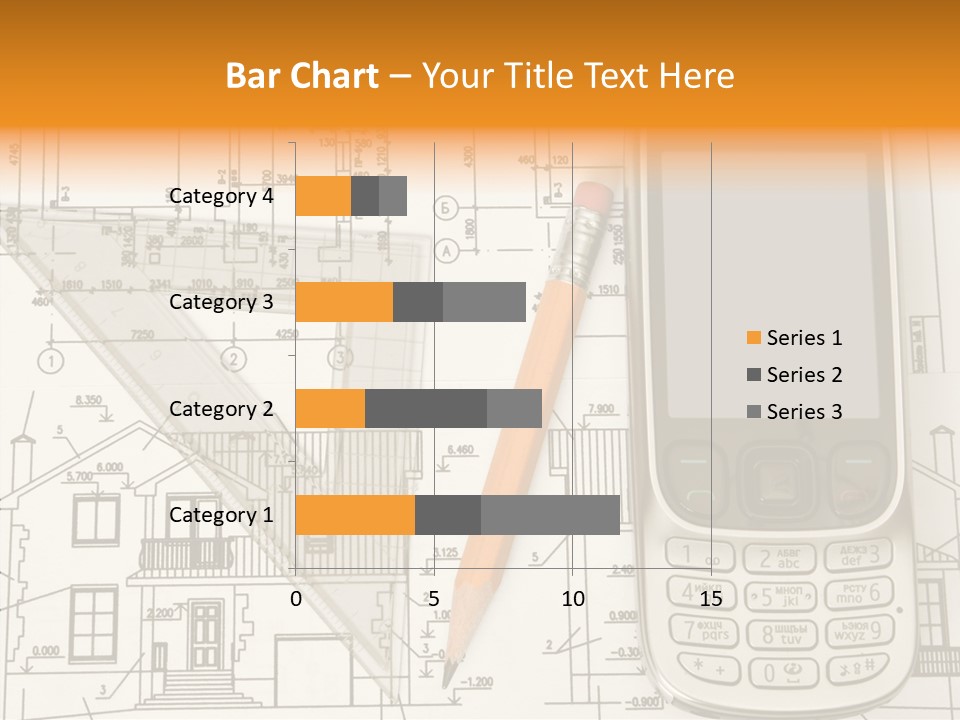 Paperwork Pen Calculator PowerPoint Template