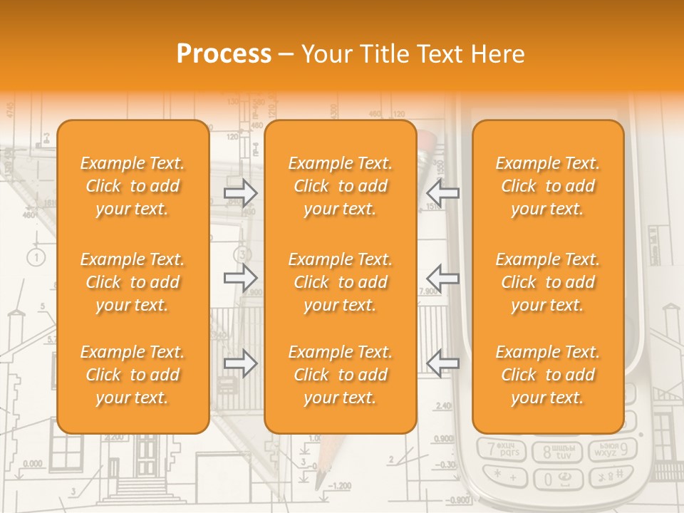 Paperwork Pen Calculator PowerPoint Template