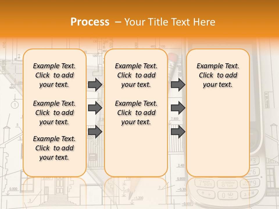 Paperwork Pen Calculator PowerPoint Template