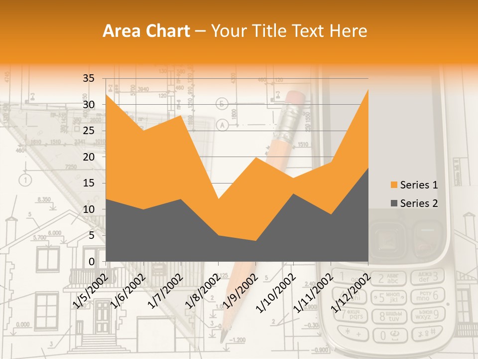 Paperwork Pen Calculator PowerPoint Template