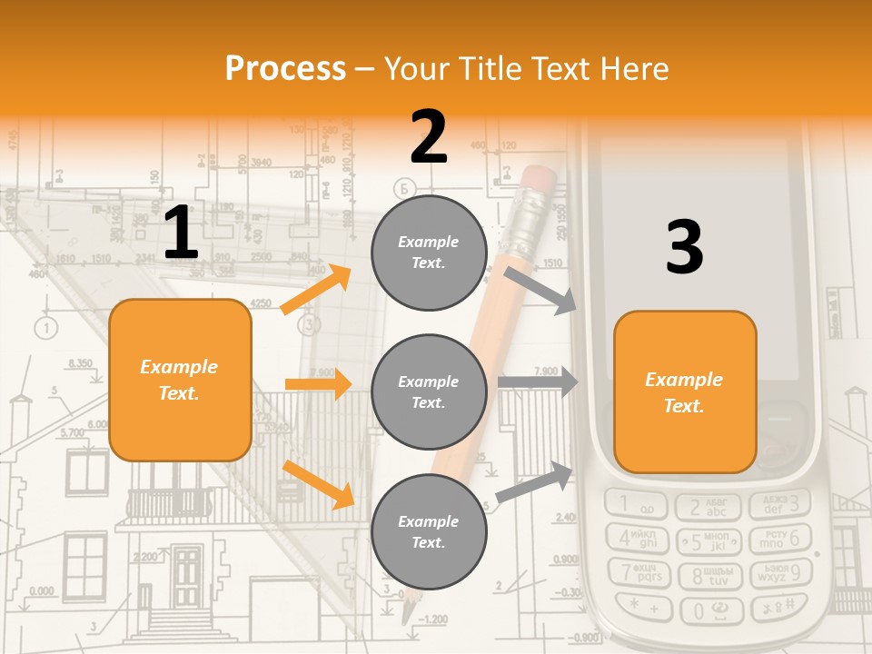 Paperwork Pen Calculator PowerPoint Template
