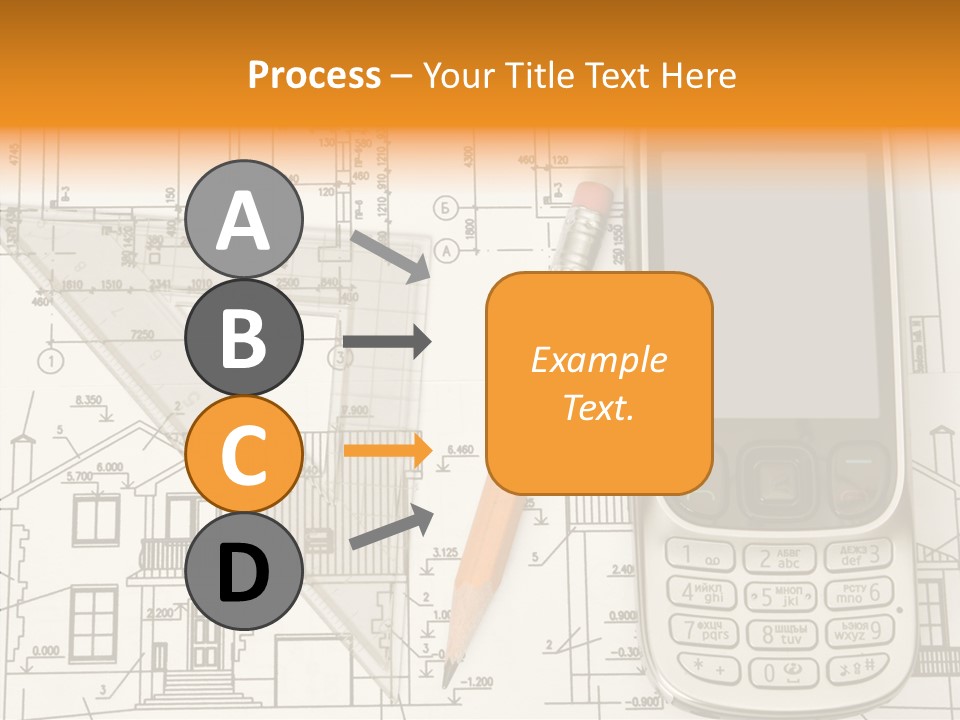 Paperwork Pen Calculator PowerPoint Template