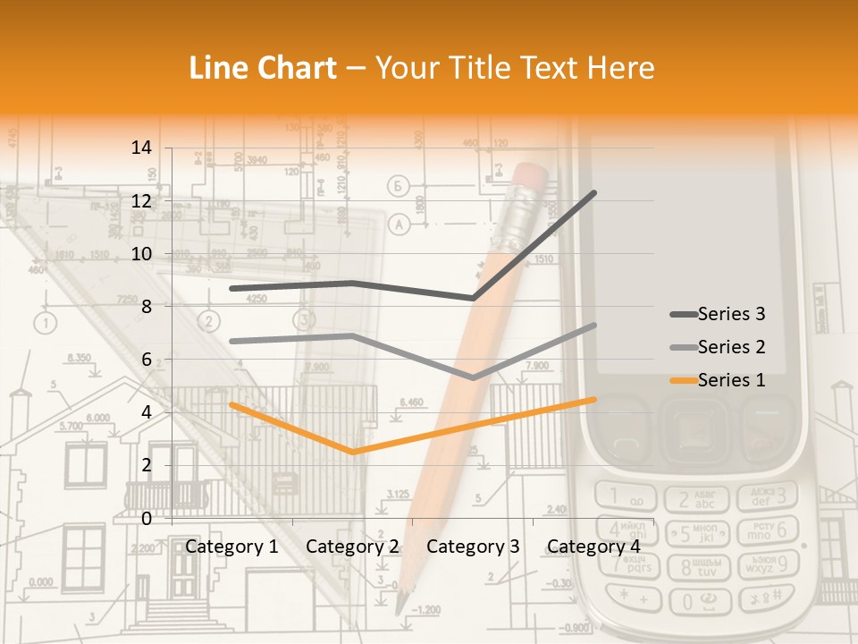Paperwork Pen Calculator PowerPoint Template