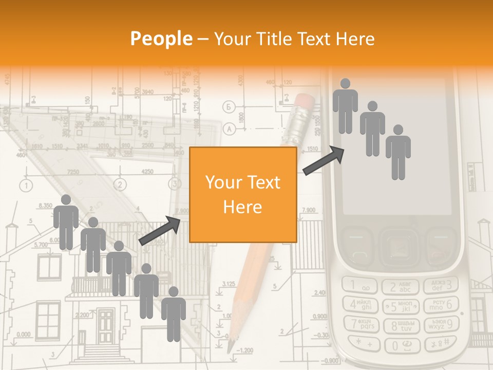 Paperwork Pen Calculator PowerPoint Template