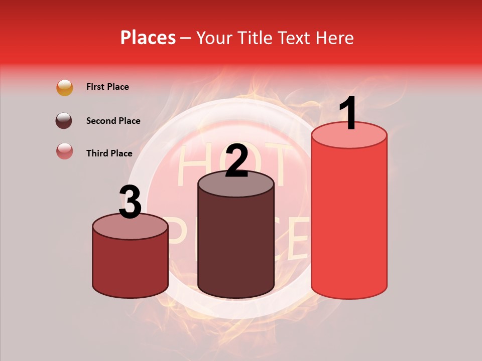 Burning Symbol Currency PowerPoint Template