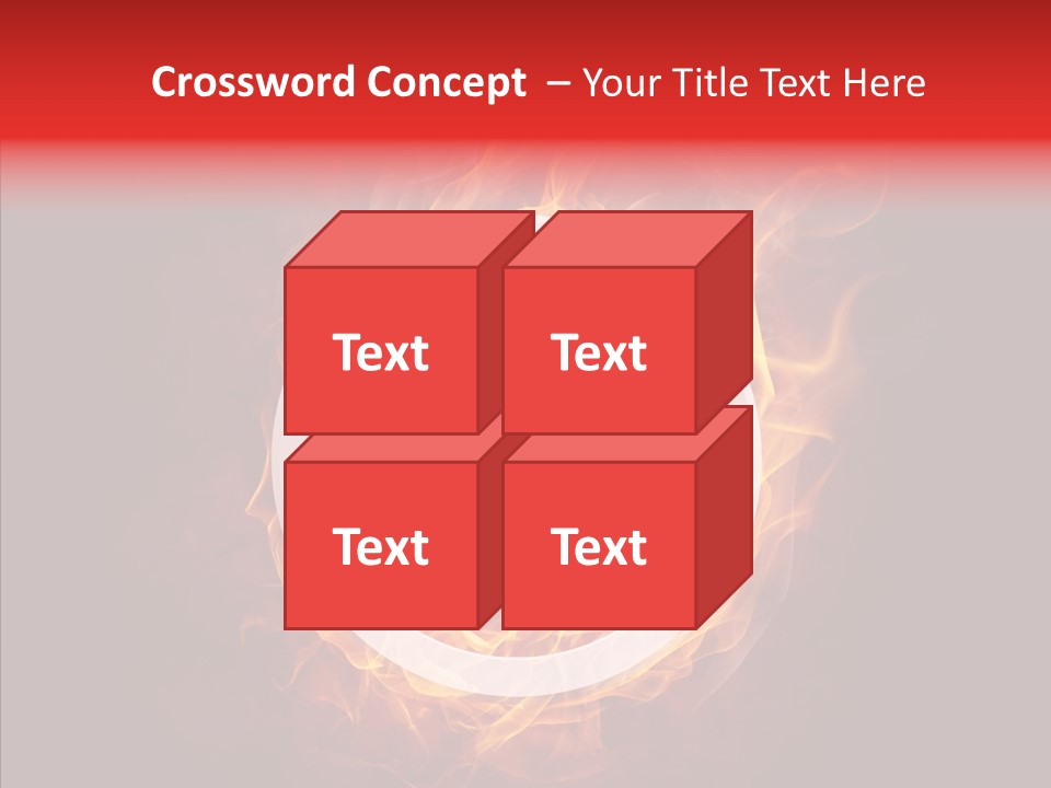 Burning Symbol Currency PowerPoint Template