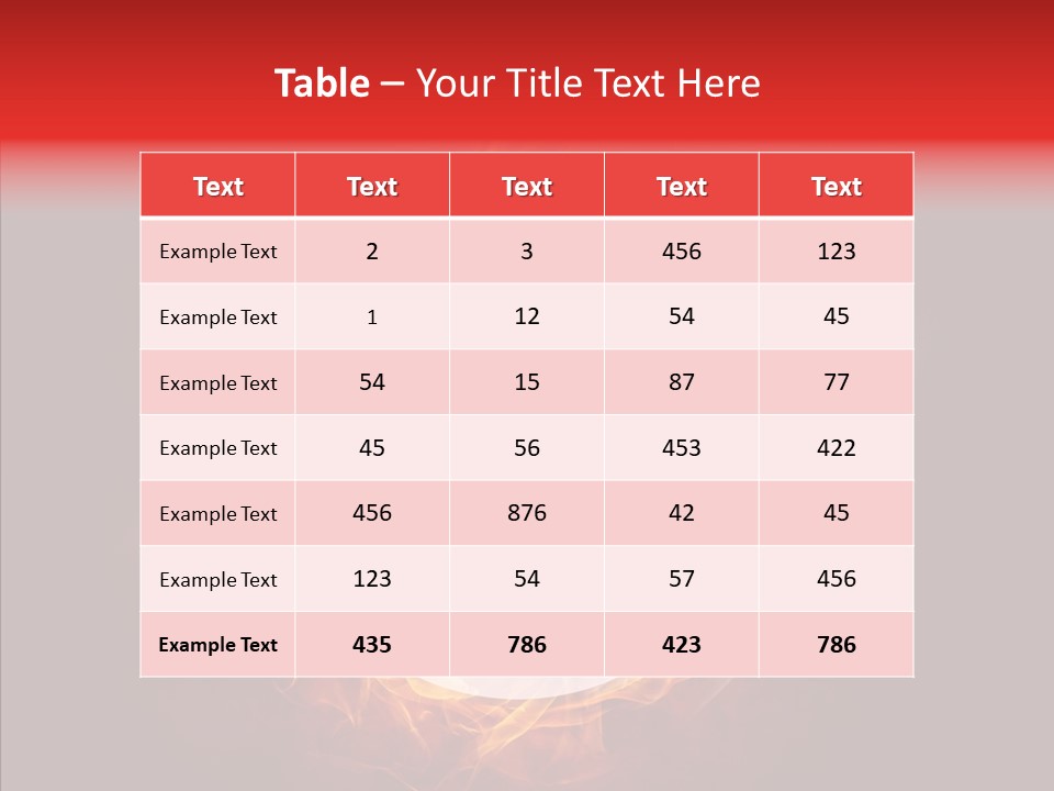 Burning Symbol Currency PowerPoint Template