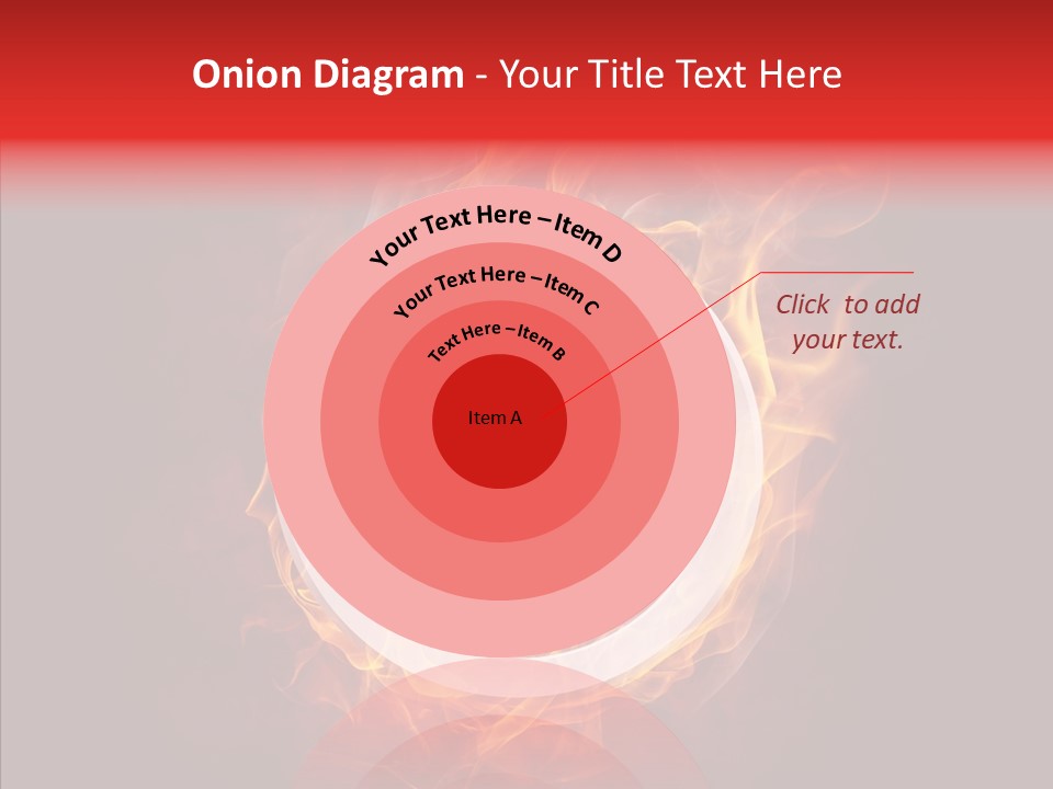 Burning Symbol Currency PowerPoint Template